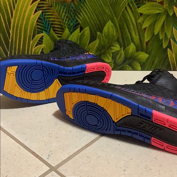 Jordan Air 2 Retro BHM (GS)  Y7 - Picture 3 of 7